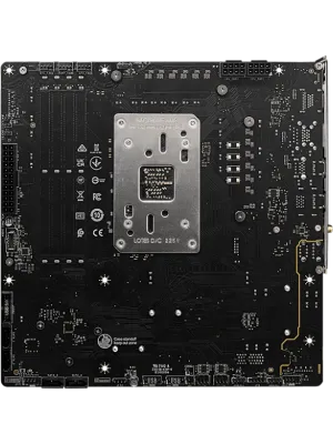 MSI B650M PROJECT ZERO AM5 DDR5 7600MHZ(OC) HDMI DP M.2 USB3.2 2.5G LAN WI-FI 6E mATX
