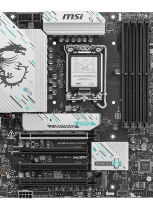 MSI B860M GAMING PLUS WIFI SOKET 1851 DDR5 8600MHZ(OC) 3xM.2 1x TB4 HDMI DISPLAY 5G LAN WIFI 7 mATX