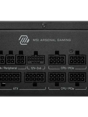 MSI MAG A1000GLS PCIE5 1000W 80+ GOLD POWER SUPPLY