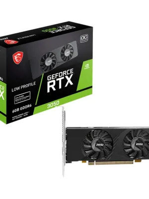 MSI GEFORCE RTX 3050 LP E 6G OC