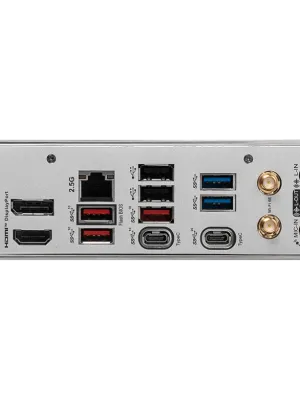 MSI B650M PROJECT ZERO AM5 DDR5 7600MHZ(OC) HDMI DP M.2 USB3.2 2.5G LAN WI-FI 6E mATX