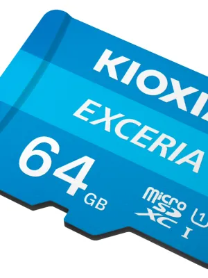64GB MICRO SDHC C10 100MB/s KIOXIA LMEX1L064GG2