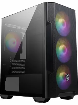 MSI MAG FORGE M100R 4X120mm ARGB mATX GAMING KASA