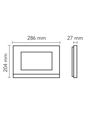 10.1″ Görüntülü Diafon Bus Plus (Dokunmatik Ekranlı Alarmlı Hafızalı)