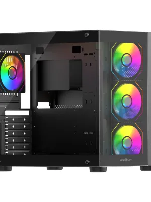 JAMES DONKEY STARK S800 4X ARGB BLACK KASA 750W
