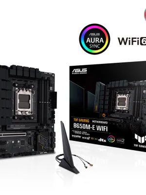 ASUS TUF GAMING B650-E WIFI DDR5 8000+(OC) DP HDMI ATX AM5
