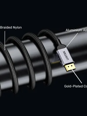 UNITEK DISPLAY PORT 2.1 KABLO 1.5MT (C1626GY01-1.5M)