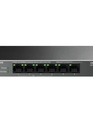 TP-LINK LS106LP 6 PORT 10/100 YÖNETİLEMEZ POE SWITCH