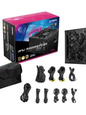 MSI MPG A1000GS PCIE5 1000W 80+ GOLD  FULL MODULER