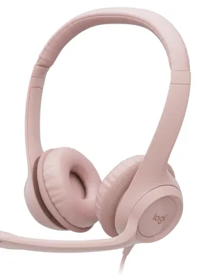 LOGITECH H390 MIKROFONLU PEMBE KULAKLIK 981-001281