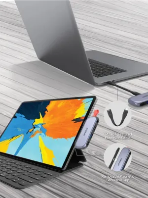 UNITEK USB-C 4in1 UNIVERSAL DOCKING IPAD (D1070A)