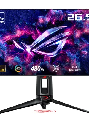 26.5'' ASUS ROG SWIFT PG27AQDP 480HZ 0.03MS 2K GTG %135 sRGB