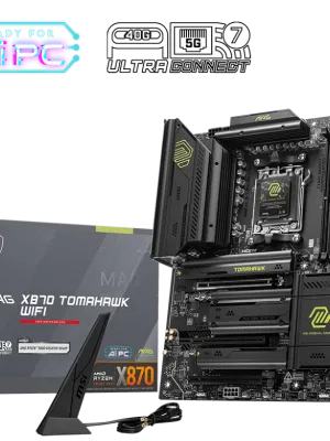 MSI MAG X870 TOMAHAWK WIFI DDR5 AMD X870 SOKET DDR
