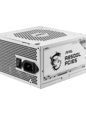 MSI MAG A850GL PCIE5 WHITE 850W 80+GOLD POWER SUPPLY