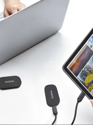 1TB KIOXIA EXCERİA PLUS G2 1050/1000MB/s USB 3.2 GEN2 TYPE-C TAŞINABİLİR SSD DİSK LXD20K001TG8