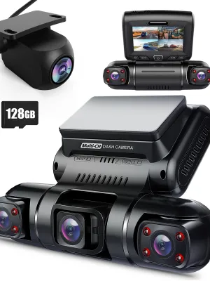 PRUVEEO D90-4CH FHD WI-FI GPS + 128GB SD KART KAME