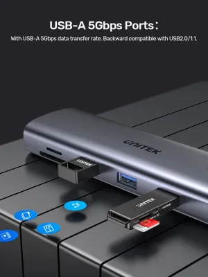 UNITEK USB-C 9in1 UNIVERSAL DOCK STATION (D1113A)