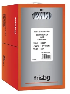 FRISBY FR-CAT601 UTP 23 AWG NETWORK KABLO 305 METRE