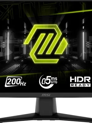 23.8 MSI MAG 242F 0.5MS 200HZ FLAT RAPID IPS FREESYNC MONITOR
