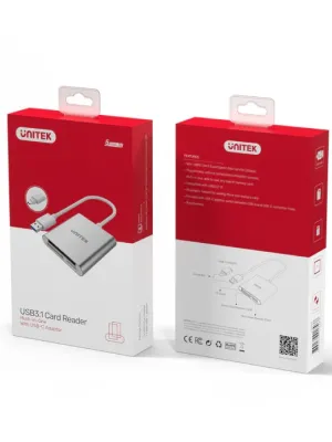 UNITEK USB-C KART OKUYUCU SD/CF/MICROSD (Y-9313D)