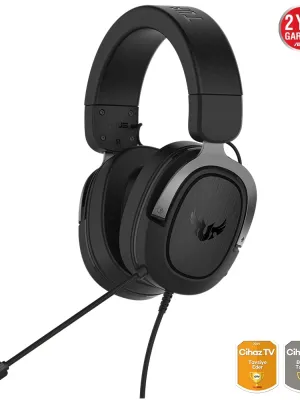 ASUS TUF GAMING H3 GUN METAL 7.1 3.5MM KULAKLIK