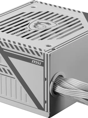 MSI MAG A650BNL WHITE 650W 80+ BRONZE POWER SUPPLY