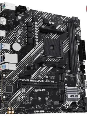 ASUS PRIME B550M-K ARGB DDR4 5100MHz mATX M.2 AMD HDMI DP AM4