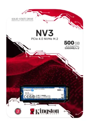 500GB KINGSTON NV3 SNV3S/500G 5000/3000MB/S PCIe 4.0