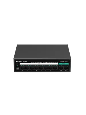 RUİJİE-REYEE RG-ES110FG-P 8XFE+2XGE F.GİGABİT 110W POE SWİTCH