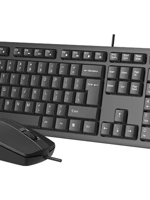 A4 TECH KR-3330S Q 2.4 GHZ SİYAH KLAVYE+MOUSE