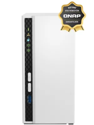QNAP TS-233 2 YUVALI 2GB DEPOLAMA ÜNİTESİ (Resmi Distribütör Garantili)
