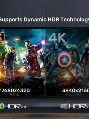 UNITEK HDMI2.1 KABLO 2MT 8K&60Hz (C11086GY-2M)