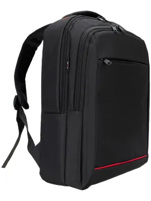 PLM BERGAMIN NOTEBOOK SIRT ÇANTASI SİYAH 15.6"
