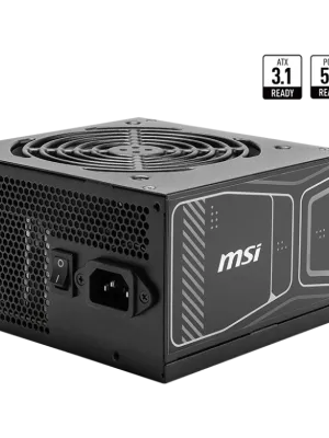 MSI MAG A750GN PCIE5 750W 80+ GOLD PSU NONMODULAR