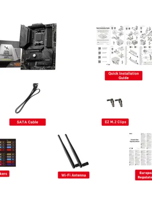 MSI MAG B650 TOMAHAWK WIFI DDR5 6600(OC)Mhz M.2 ATX AM5