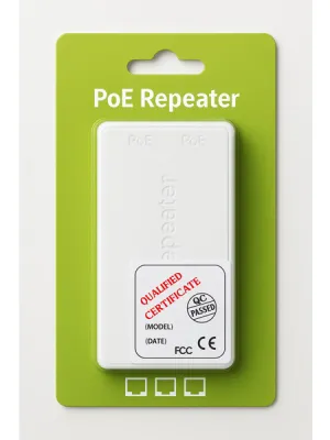 EZCOOL EZ-102JL 1 GİRİŞ 2 ÇIKIŞ POE REPEATER (ÇOKLAYICI)