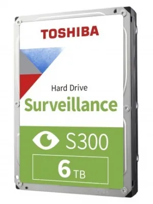 6TB TOSHIBA 5400RPM S300 PRO SATA3 256MB 7/24 HDWT860UZSVA