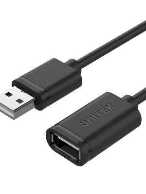 UNITEK USB-A(M) TO USB-A(F) KABLO 1.5MT(Y-C449GBK)