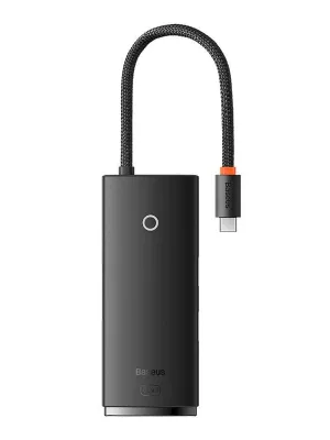 BASEUS LITE 6 IN1 TYPE-C HUB - SIYAH