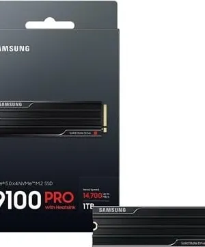 1TB SAMSUNG 9100 PRO HEATSINK 14700/14800MB/s MZ-VAP1T0CW SSD