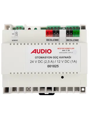 Akıllı Ev Güç Kaynağı (24V DC (2,5A) / 12V DC (1A))