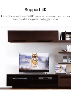 UNITEK DISPLAY PORT TO HDMI ADAPTÖR 4K (Y-6332)