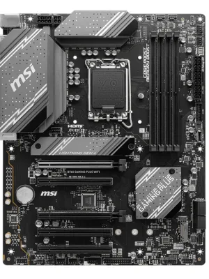 MSI B760 GAMING PLUS WIFI D5 M.2 HDMI DP LAN WİFİ ATX 1700P