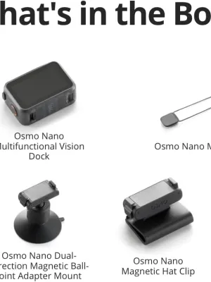 DJI OSMO NANO 64GB AKSIYON KAMERA