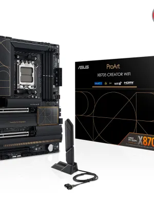 ASUS PROART X870E-CREATOR WIFI AMD X870E Soket AM5 DDR5 8000+(OC)MHz ATX