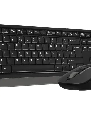 A4 TECH FG1010 Q 2.4 GHZ USB GRİ KLAVYE+MOUSE KABLOSUZ SET