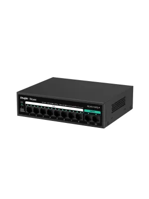 RUİJİE-REYEE RG-ES110FG-P 8XFE+2XGE F.GİGABİT 110W POE SWİTCH