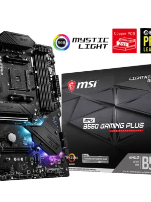 MSI MPG B550 GAMING PLUS DDR4 4400(OC)Mhz ATX AM4