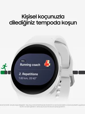 SAMSUNG WATCH 8 44MM SM-L330 SILVER AKILLI SAAT