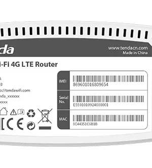 TENDA 4G03 N300 2PORT 300Mbps ROUTER (SIM KART TAKILABİLİR)